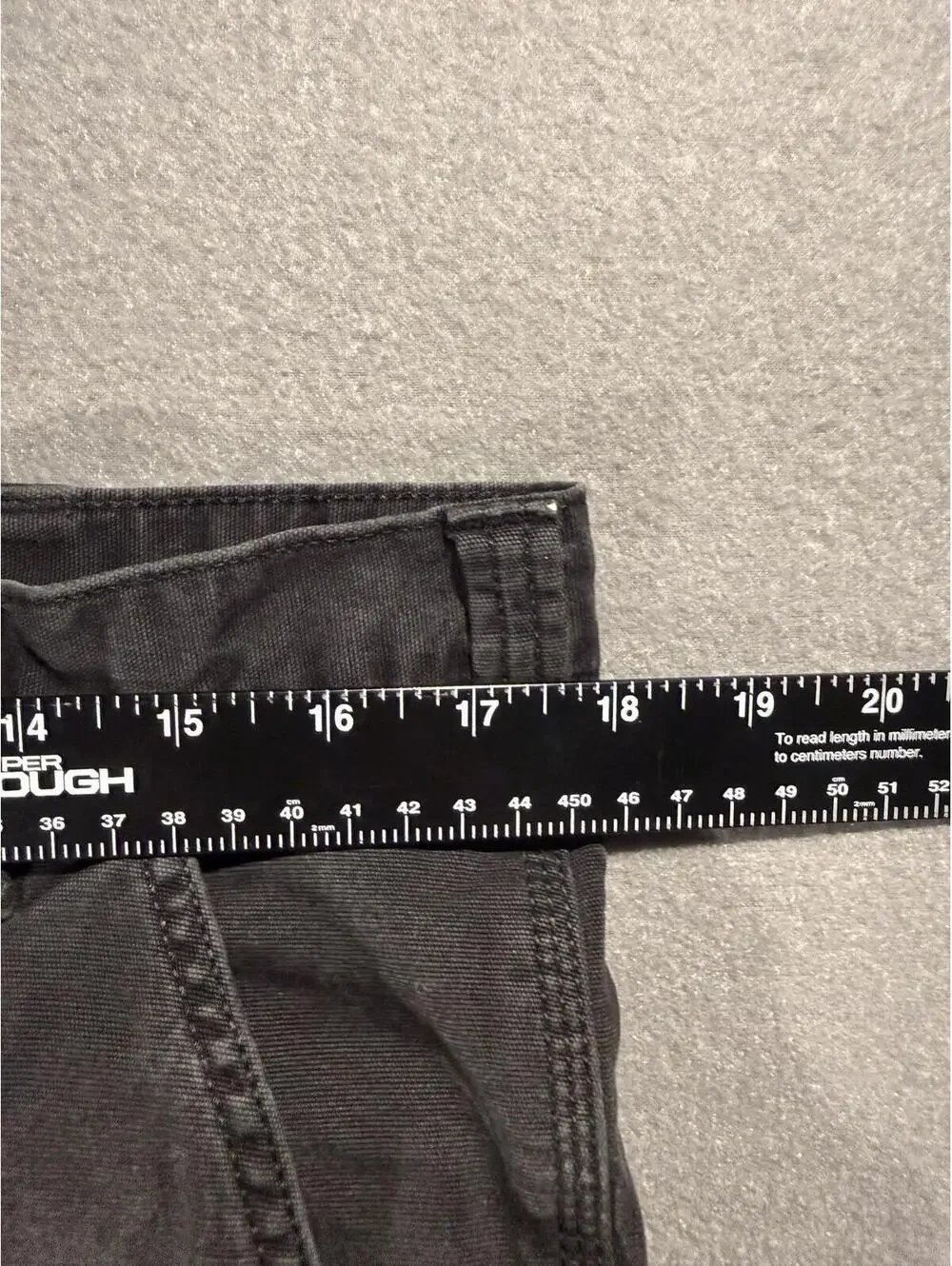 Carhartt Relaxed Fit Black Work Pants Size 36x34